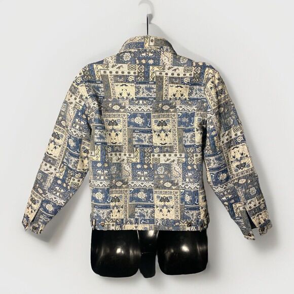 Jaqueline Design Studio Designed Jacket Womens Med‎ Made In India Rare Vintage - Picture 3 of 11